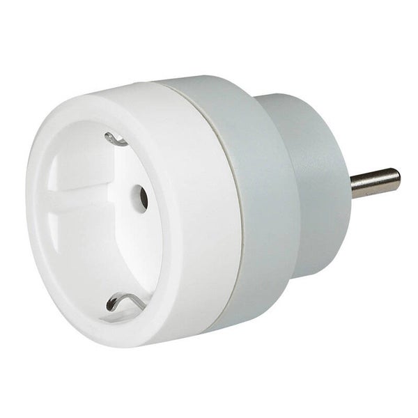 Legrand Stopcontact randaarding naar Belgische penaarding 050382