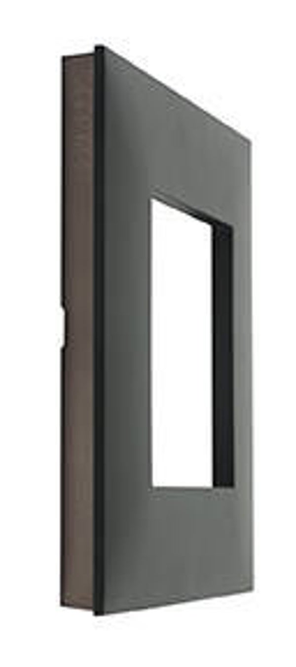 Legrand Valena Next Enkelevoudige afdekplaat Zwart Chroom - 741161