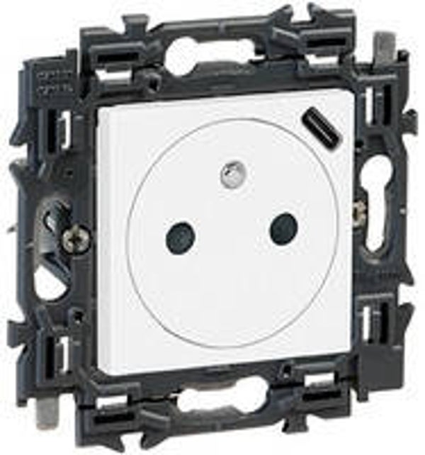 Legrand Valena Next stopcontact 2P USB lader 1100mA Set Wit - 741537