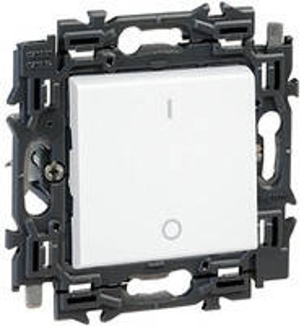 Legrand Valena Next tweepolige schakelaar 16AX Set Wit - 741543