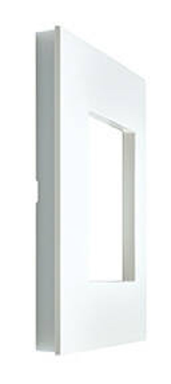 Legrand Valena Next Tweevoudige afdekplaat hor/vert. 71mm wit - 741102
