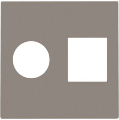 Niko afwerkingsset Greige TV-UTP  104-65702