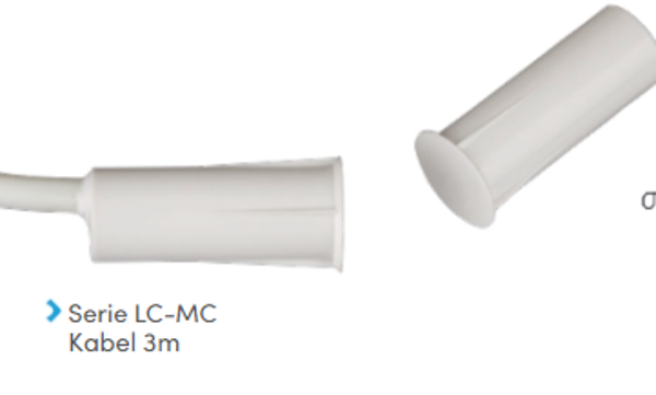 LockControl Inbouw Magneetcontact NO/NC   LC-MC9243