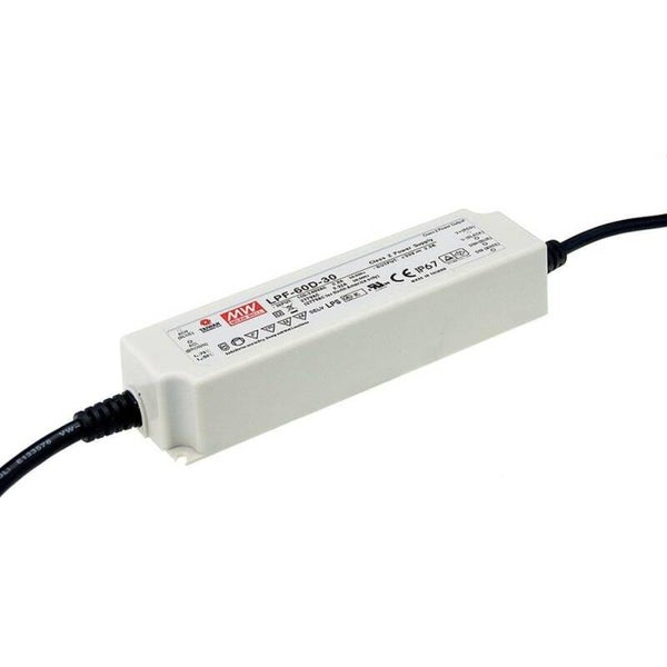 Meanwell 1-10V leddriver 220V-24V 60W  LPF-60D-24