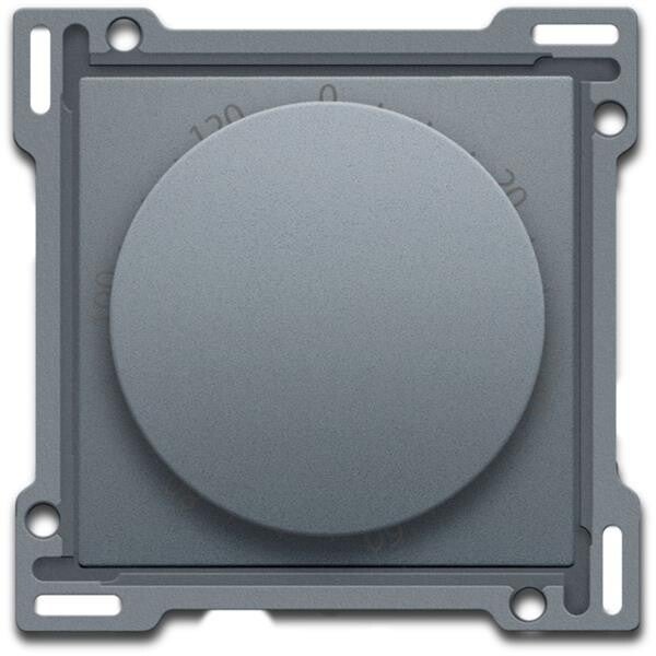 Niko Centraalplaat voor timer regelbaar tot 120 min steel grey 220-64906
