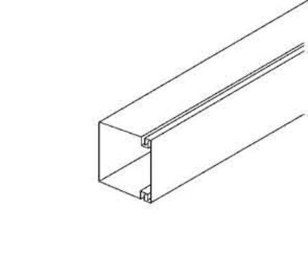 Kabelgoot installatiekanaal 18 x 18mm kleur grijs HKL2020.1