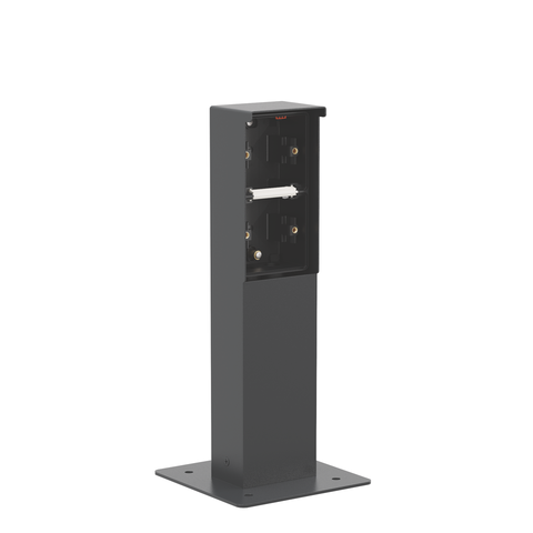 Niko Tuinpaal + 2 Hydro box + grondplaat Zwart 761-36920