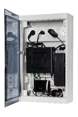 ABB Vynckier Mediakast Fix-o-Rail 4-rijen 651724