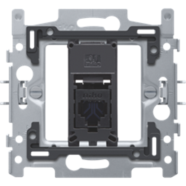 Niko 1 RJ45-aansluiting UTP cat. 6A vlak  170-65171