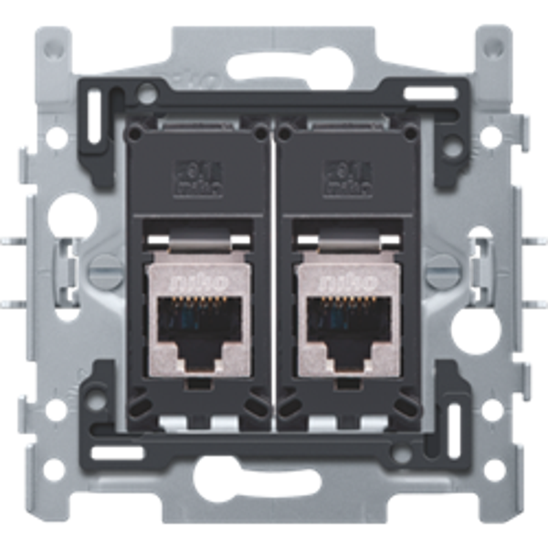 Niko 2X RJ45 STP CAT6A  Vlak  170-65179