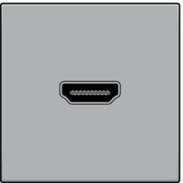 Niko Aansluiting HDMI - HDMI kleur Sterling 121-69417