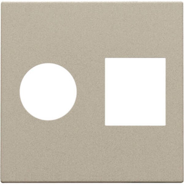 Niko afwerkingsset champagne coated TV-UTP, 157-65702