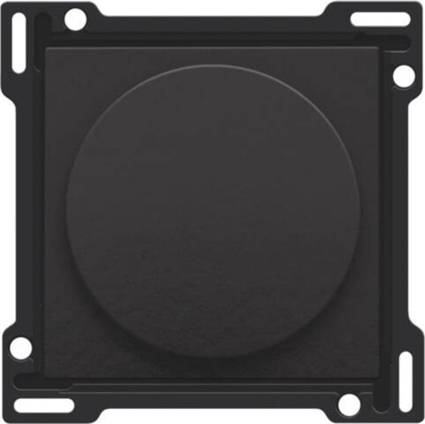 Niko Afwerkingsset, draaiknop dimmer, Piano black  200-31000