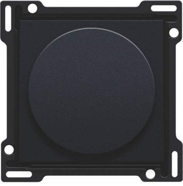 Niko Afwerkingsset, draaiknop dimmer, Zwart 161-31000