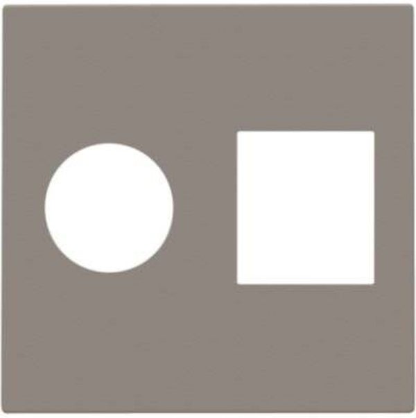 Niko afwerkingsset Greige TV-UTP  104-65702