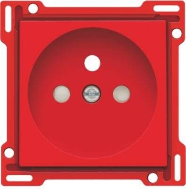 Niko afwerkingsset, rood, inbouwdiepte 28,5mm 199-66606