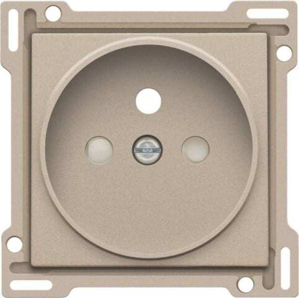 Niko afwerkingsset stopcontact champagne 21mm 157-66101