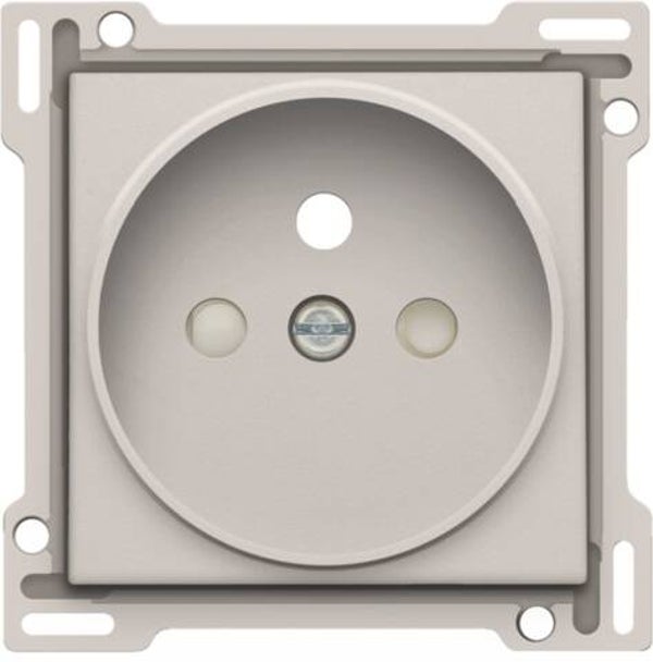 Niko afwerkingsset stopcontact Grijs 21mm 102-66101