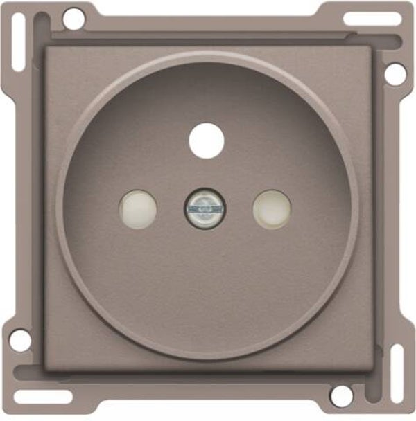 Niko afwerkingsset stopcontact Greige 21mm Niko 104-66101