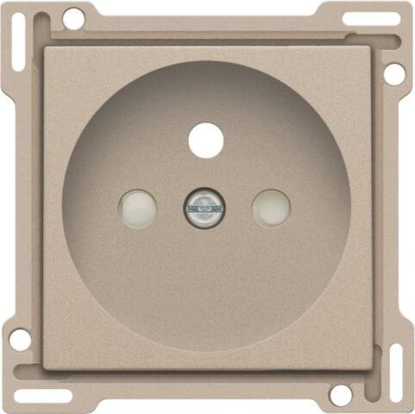 Niko afwerkingsset stopcontact champagne 28,5mm 157-66601