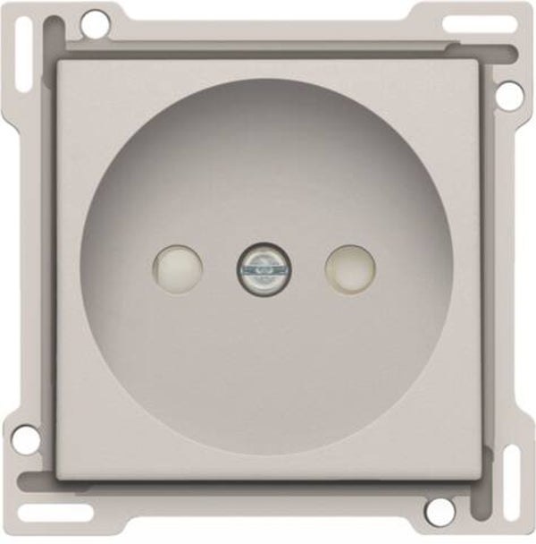 Niko afwerkingsset Grijs stopcontact zonder penaarde 21mm 102-66501