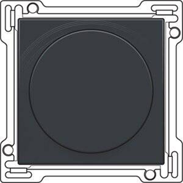 Niko Afwerkingsset voor draaiknop dimmer, Anthracite ref. 122-31000