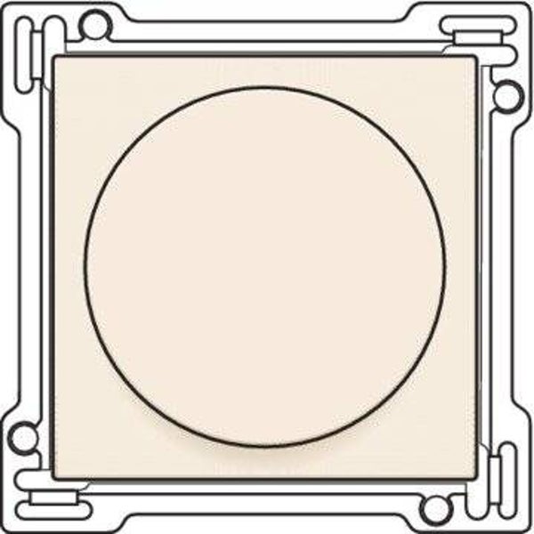 Niko Afwerkingsset voor draaiknop dimmer, cream ref. 100-31000