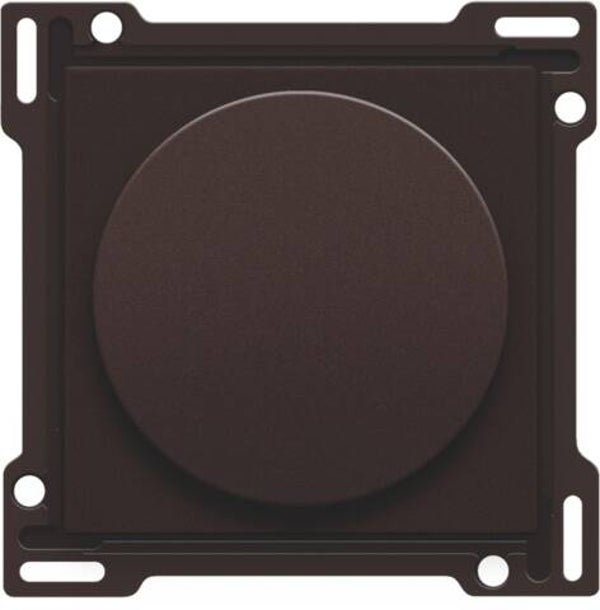Niko Afwerkingsset voor draaiknop dimmer, Dark Brown ref. 124-31000