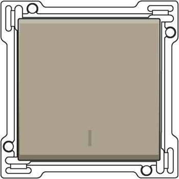 Niko Afwerkingsset voor drukknopdimmer, bronze ref. 123-31001
