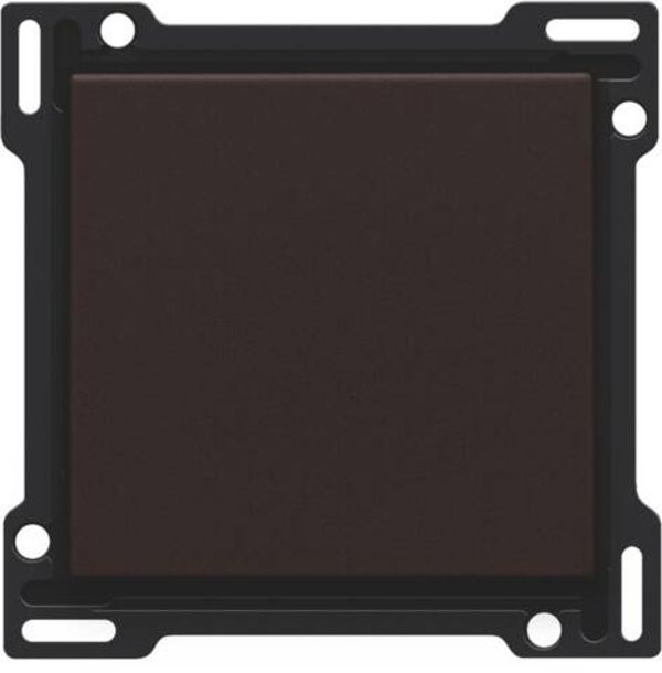 Niko Afwerkingsset voor drukknopdimmer, donker bruin ref. 124-31001