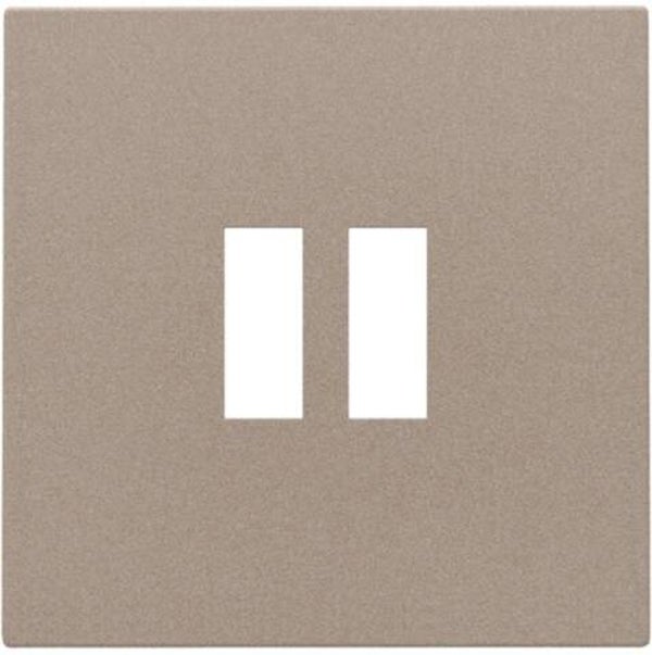 Niko Afwerkingsset voor USB-lader, bronze  123-68001