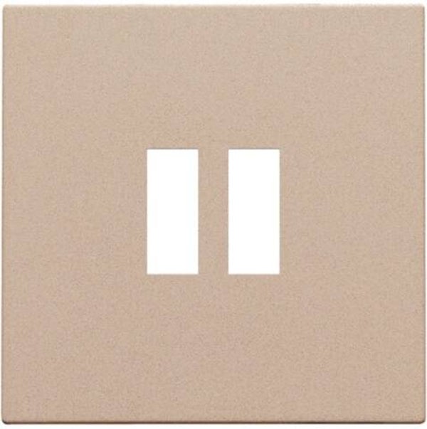 Niko Afwerkingsset voor USB-lader, champagne 157-68001