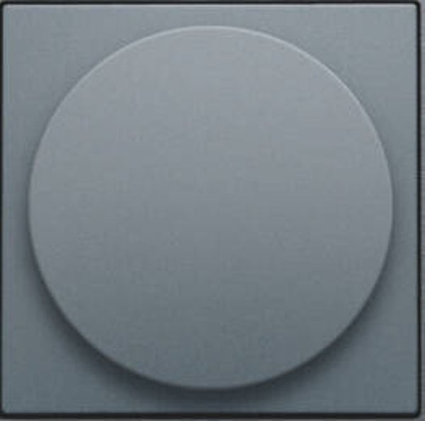 Niko Centraalplaat, alu grey coated, universele dimmer, ref 220-31003