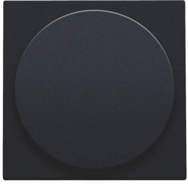 Niko Centraalplaat universele dimmer Zwart 161-31003