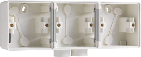 Niko Drievoudige doos met kabelinvoer 2 x M20 701-84902