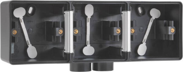 Niko Drievoudige doos met kabelinvoer 2 x M20 761-84902