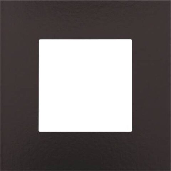 Niko Enkele afdekplaat, kleur Pure Bakelite chocolate Niko 201-76100