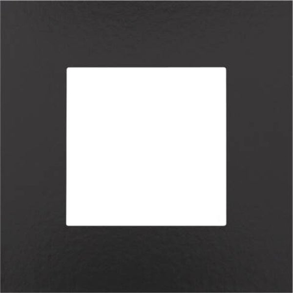 Niko Enkele afdekplaat, kleur Pure Bakelite piano blackNiko Enkele afdekplaat, kleur Pure Bakelite piano black Niko 200-76100