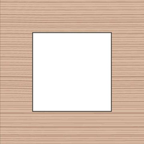 Niko Enkele afdekplaat, kleur Pure bamboo Niko Enkele afdekplaat, kleur Pure bamboo (Niko 156-76100