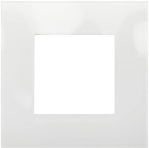 Niko Enkele afdekplaat, kleur Pure liquid snow white Niko 241-76100