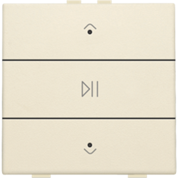 Niko Enkelvoudige audiobediening Niko Home Control, cream - 100-52073