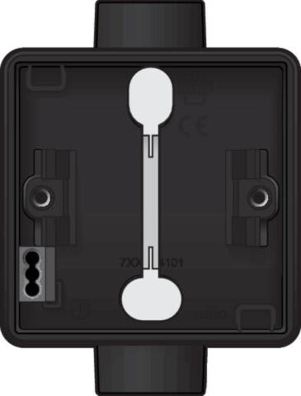 Niko Enkelvoudige doos met kabelinvoer 2 x M20 - Niko 761-84111