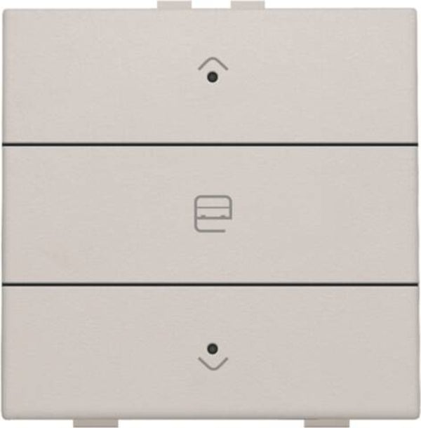 Niko Enkelvoudige motorbediening met led Light grey  102-52033