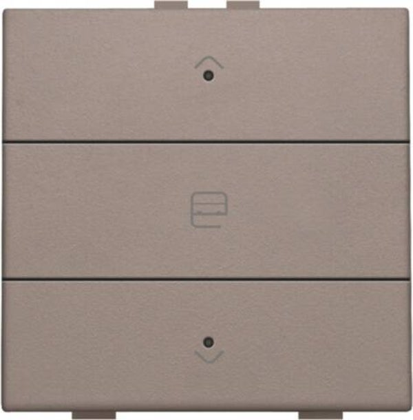 Niko Enkelvoudige motorbediening met led,Greige  104-52033