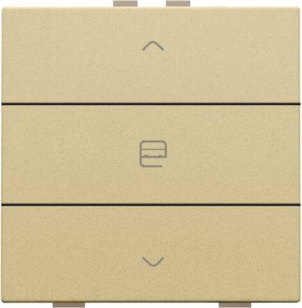 Niko Enkelvoudige motorbediening Pure Alu look Gold  221-51033