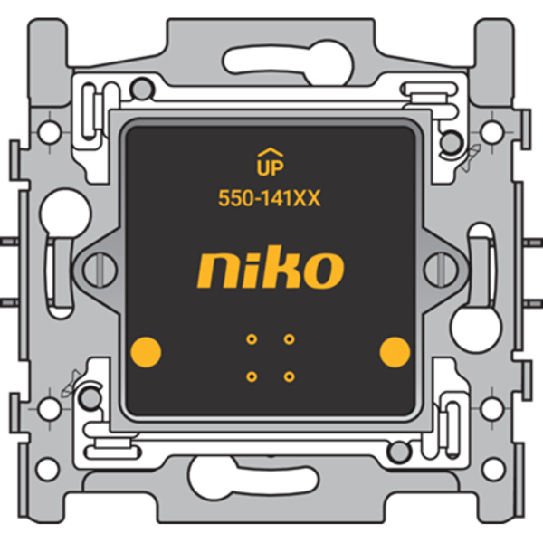 Niko Enkelvoudige muurprint met brug  550-14106
