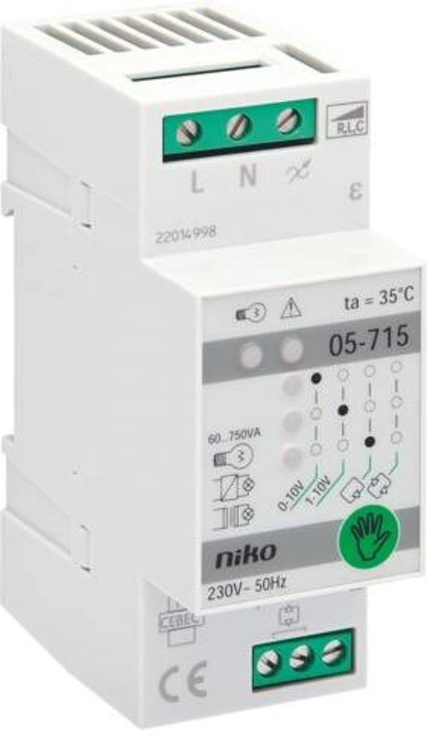 Niko Modulaire Dimmer 750VA - 05-715