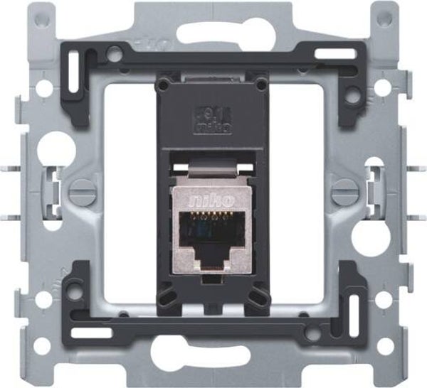 Niko Sokkel enkelvoudig RJ45 STP Cat6 170-65166