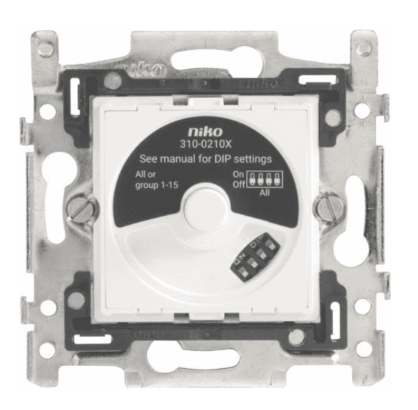 Niko Sokkel voor DALI-draaiknopdimmer 310-02100