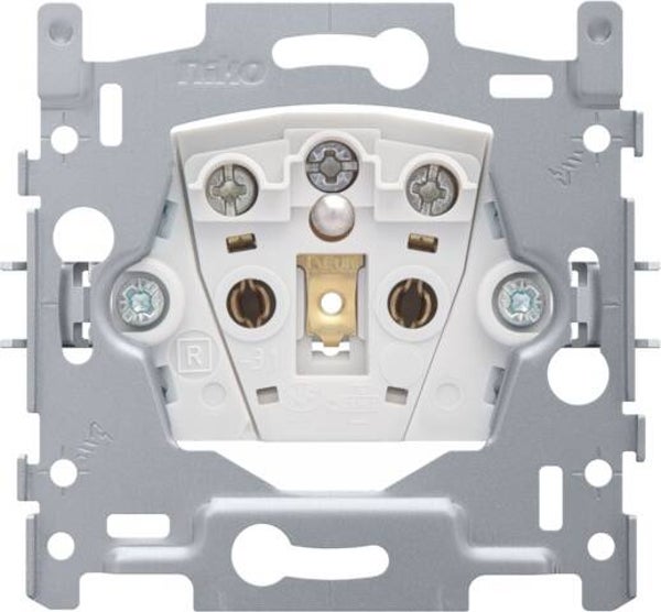 Niko Stopcontact schroefklem met aarding Standaard model 28,5mm Schroef  170-33100